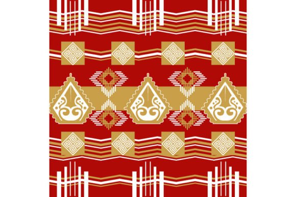 Abstract Decorative Geometric Pattern: Graphics & Patterns