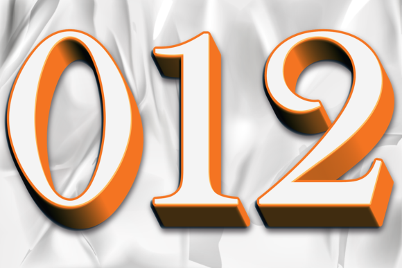 Numbers Design Graphic PNG Transparent: Illustrations & Graphics
