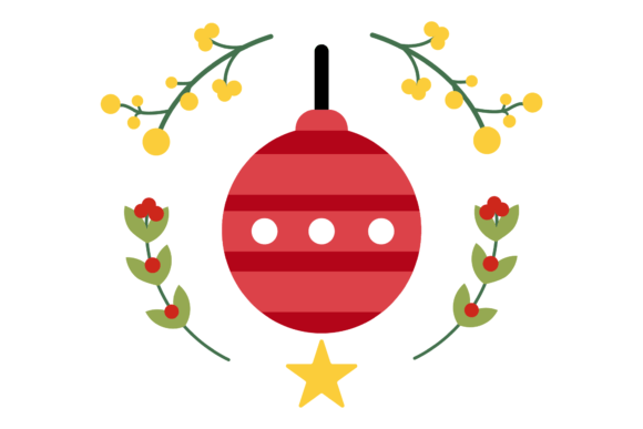 Striped Decorative Lights Icon Badge: Graphics for Crafts & Editorial Joy